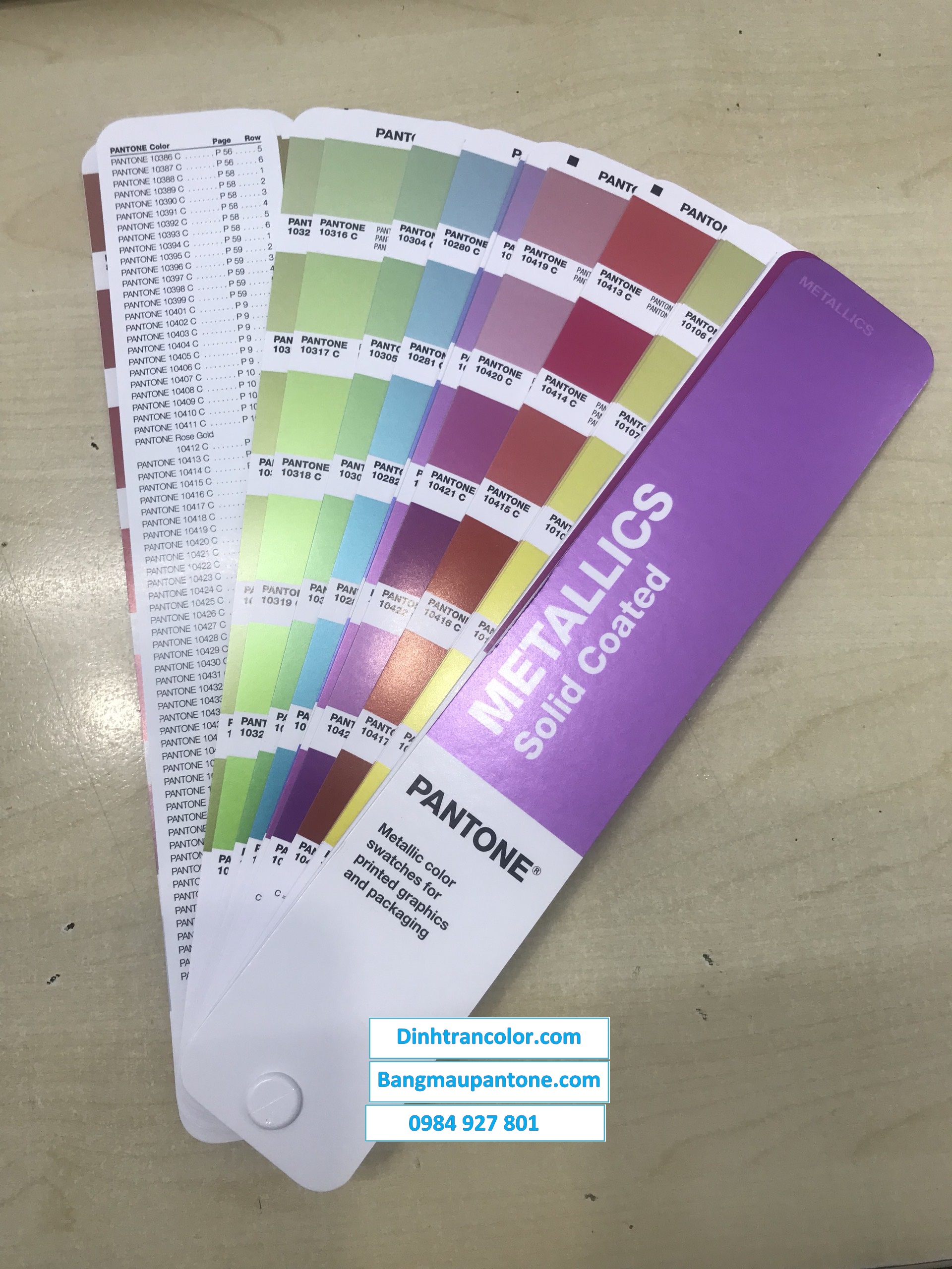 DĨNH TRẦN COLOR - CHUYÊN CUNG CẤP PANTONE UY TÍN SỐ 1 VIỆT NAM 17 NĂM