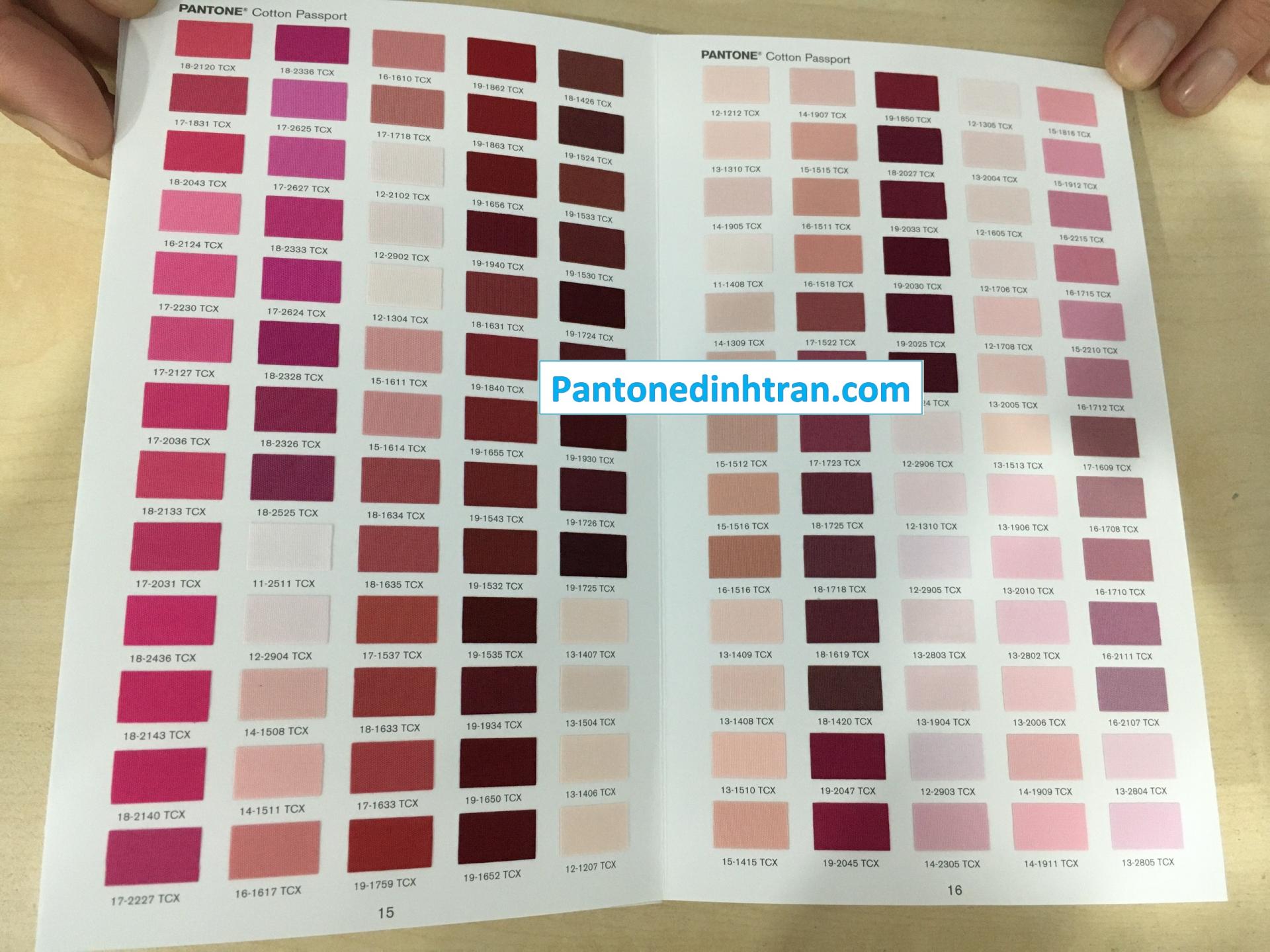 DĨNH TRẦN COLOR - CHUYÊN CUNG CẤP PANTONE UY TÍN SỐ 1 VIỆT NAM 17 NĂM