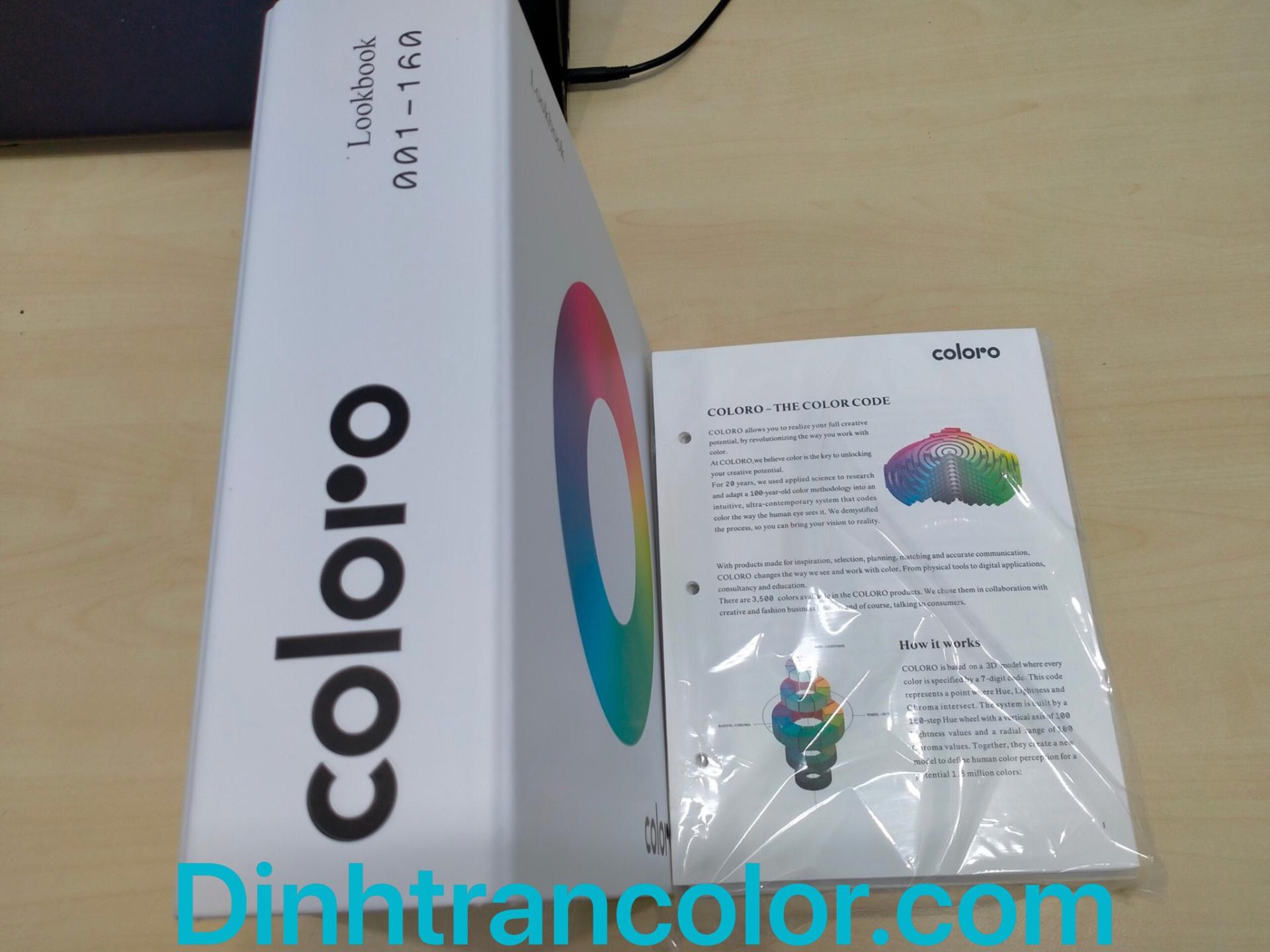 Bảng màu Coloro
